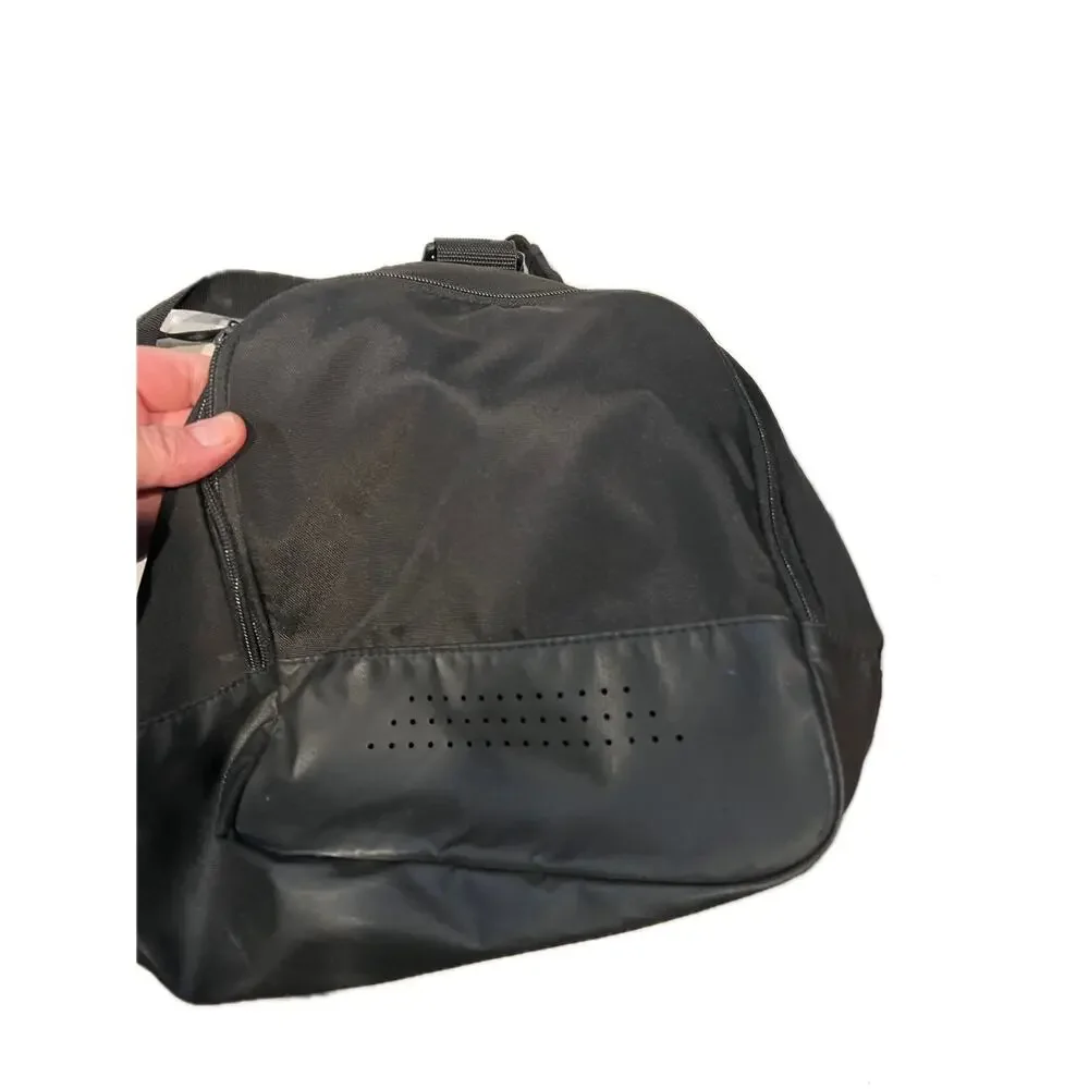 Adidas Defender Small White Black Gym Bag 18